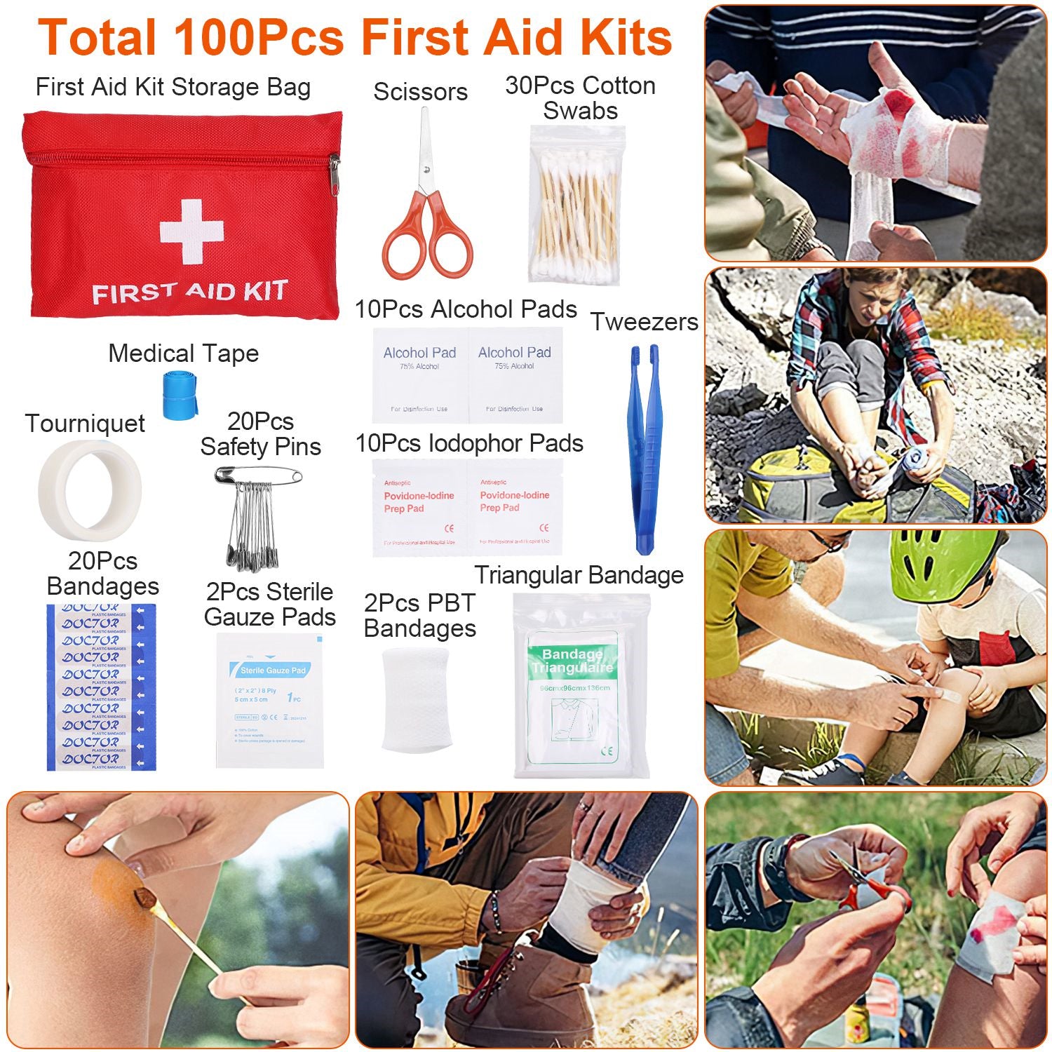 125 In 1 Survival Kit, Professional Survival Equipment, Equipment, Tools, First Aid Supplies, For SOS Emergency Tactical Hiking, Hunting, Disaster, Camping Expedition - Not Shipped On Weekends